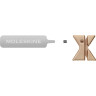 Шильд-символ MOLESKINE PINAQUARIUSGOLD водолей